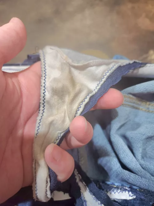 Wet af in the office