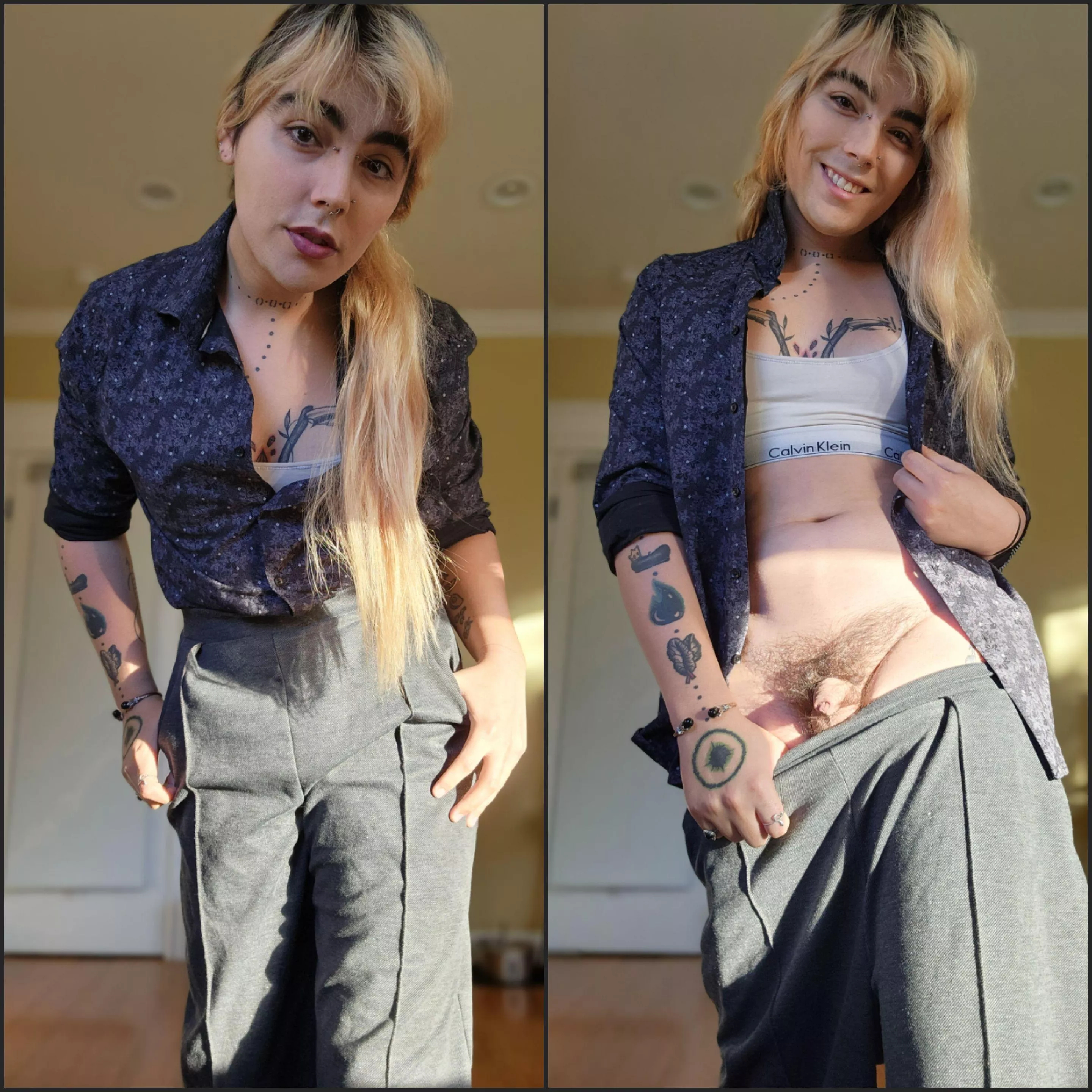 Would you fuck a corporate trans girl at the work holiday party?