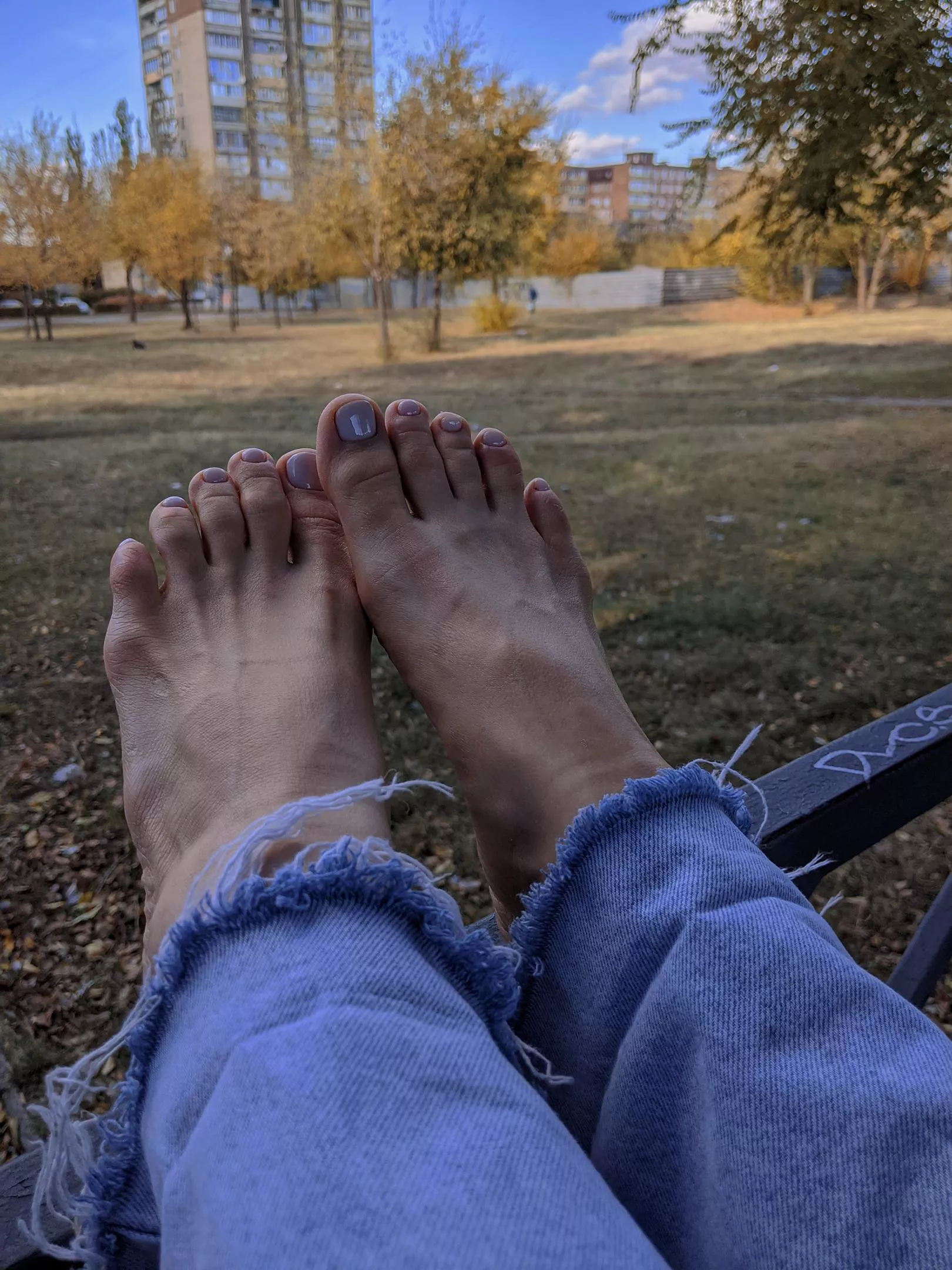 Would you think that I'm crazy if you saw me sitting on the bus station barefoot?