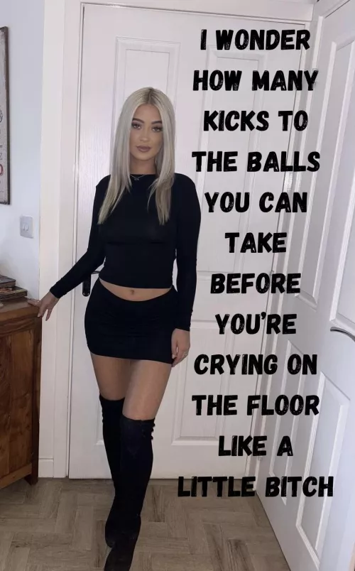 Your balls are mine to abuse! F19