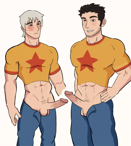 2 “Scott Pilgrim”s (@keenkyz)