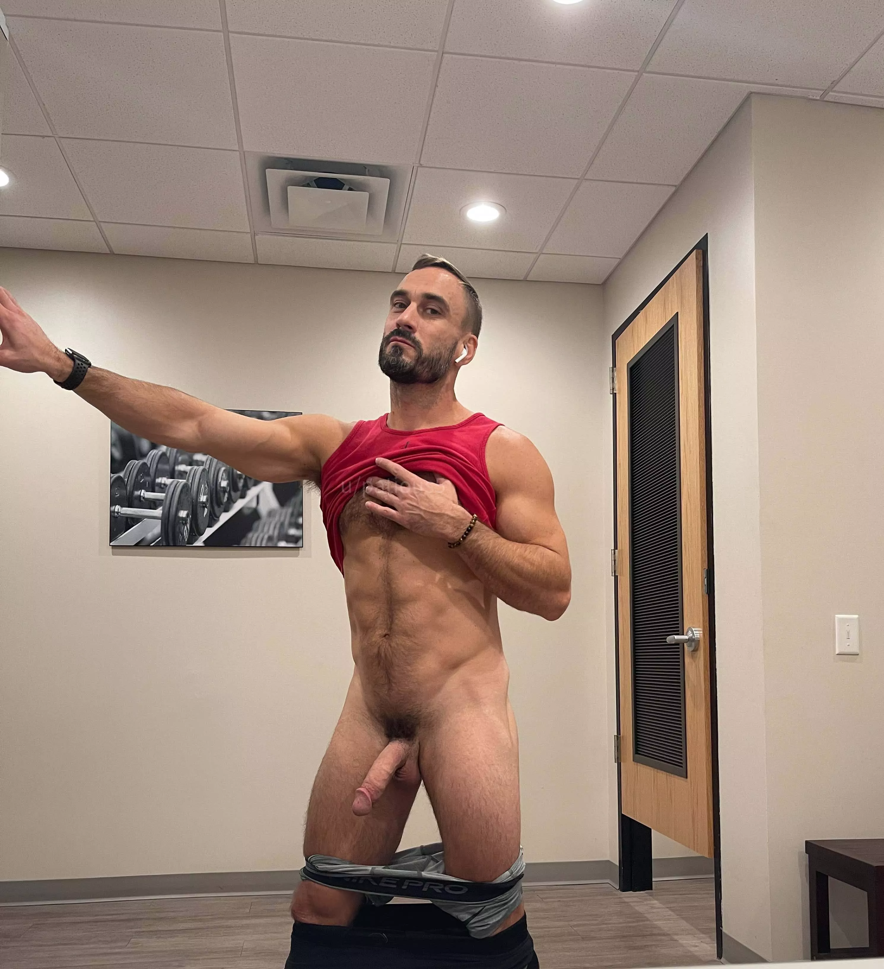 Are you ready for some post workout fun in the locker room? I am