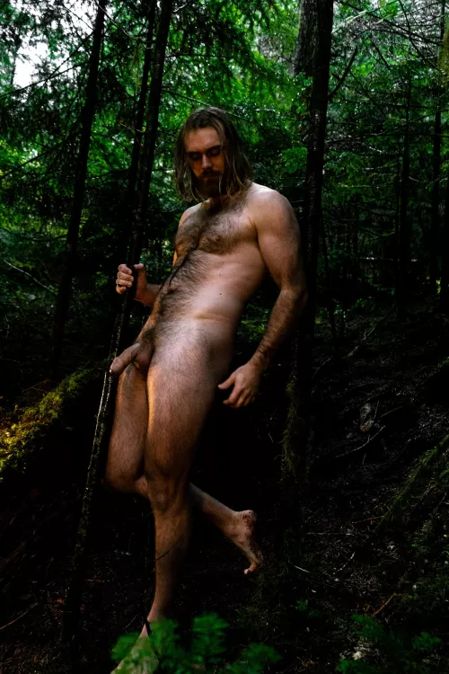 Be careful, I hear there are bears in these woods