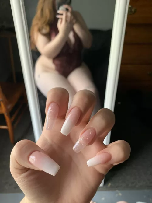 can't finger myself with these... guess you'll have to do it for me? 😉