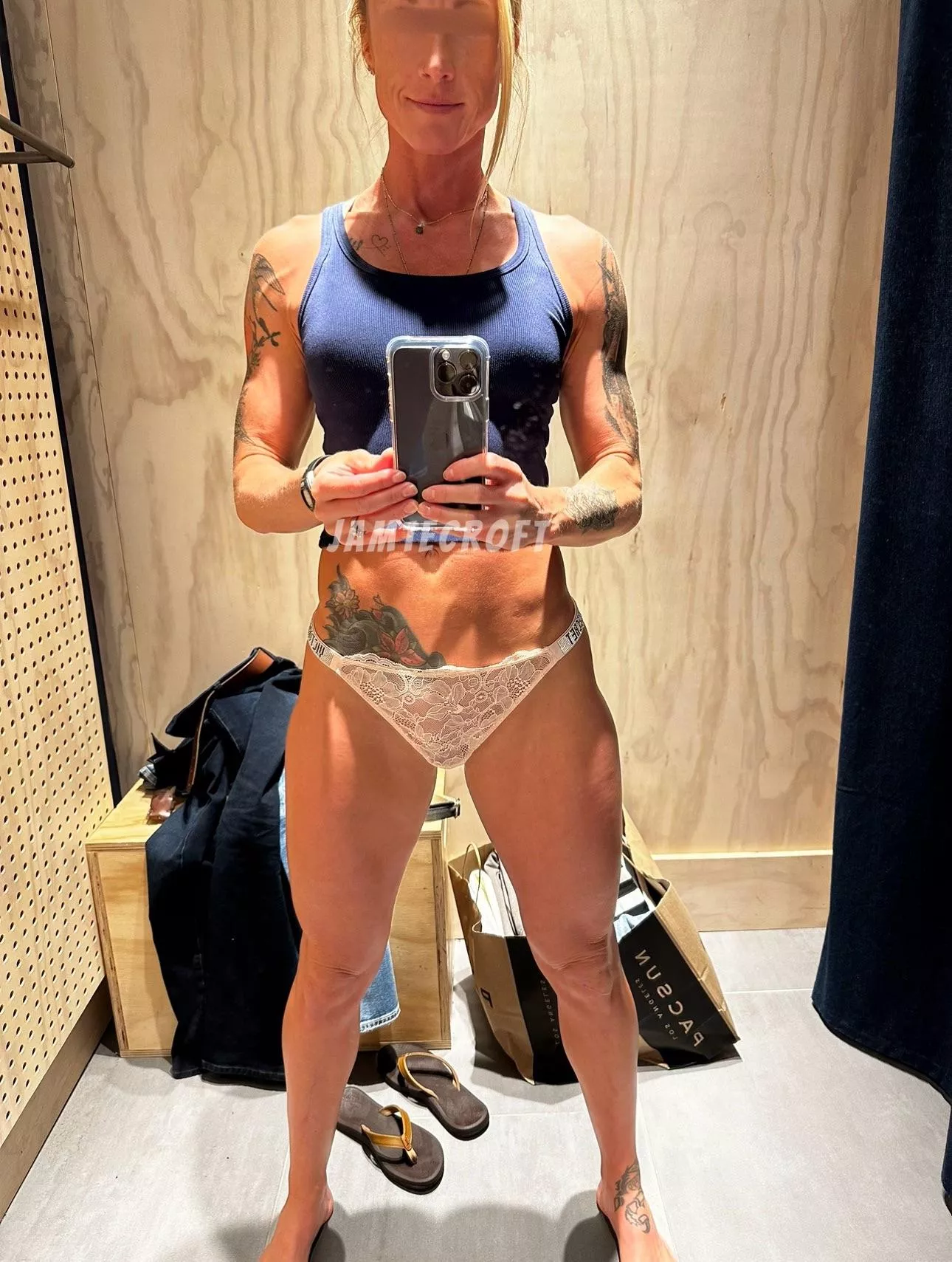 Care to join me in the dressing room