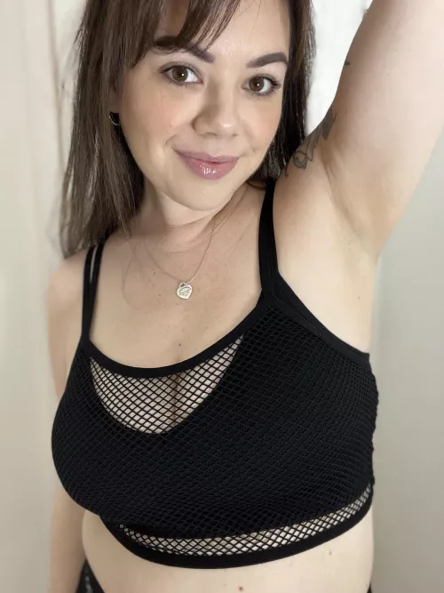 Close up of my smooth pits…