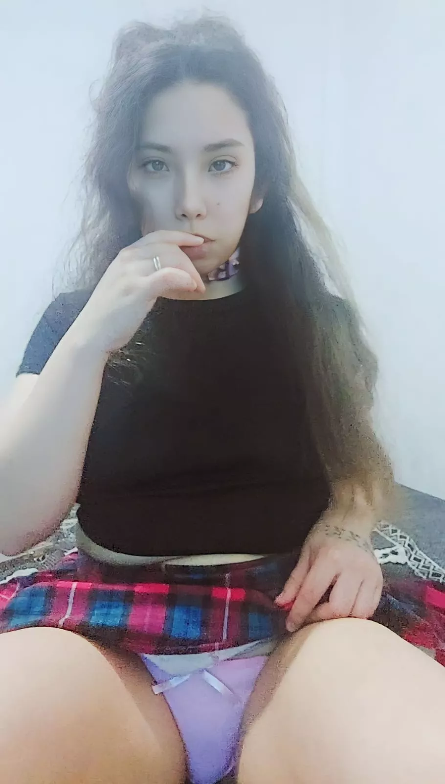 Do you like what I have under my skirt?