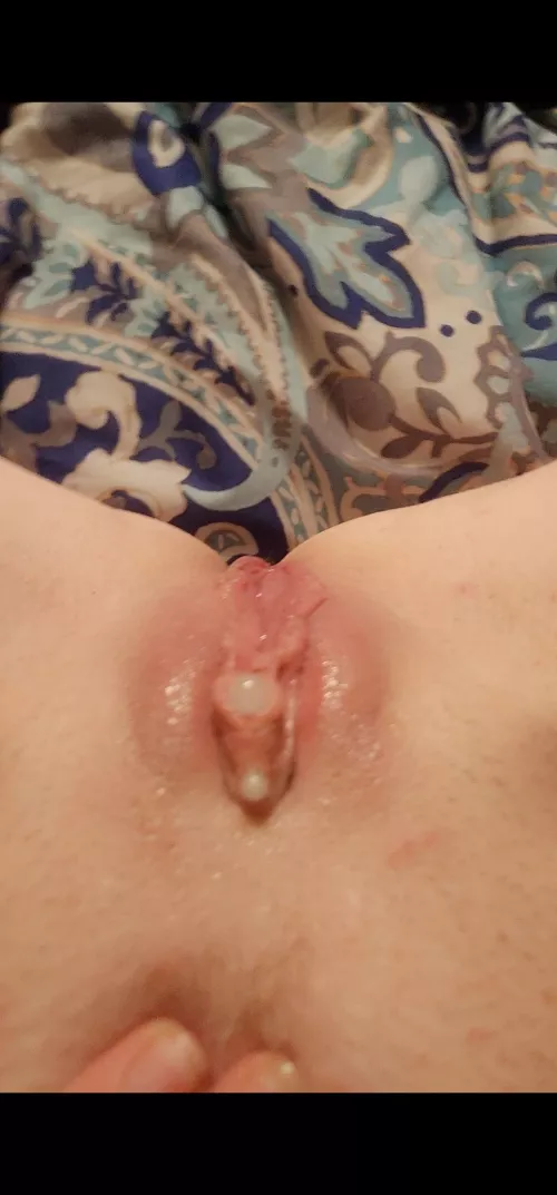 Edging until my pussy is a swimming pool