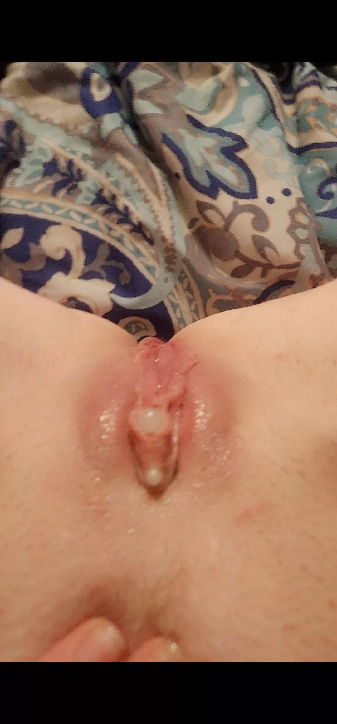 Edging until my pussy is a swimming pool