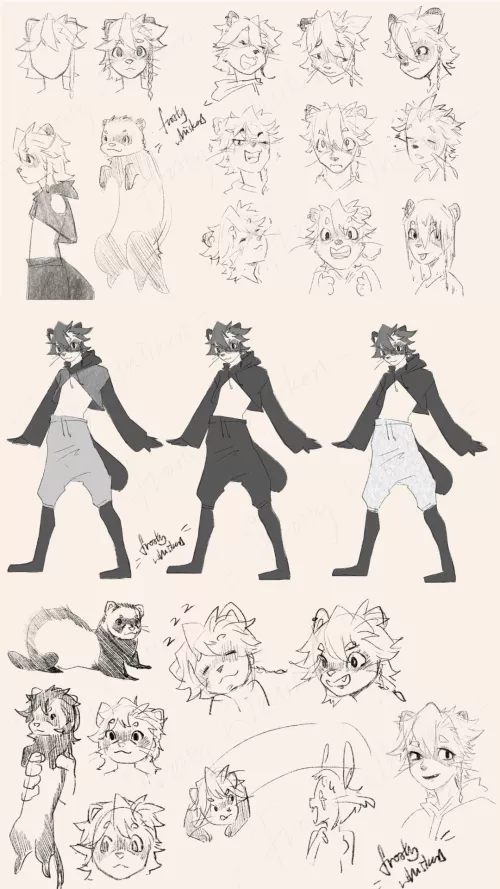 Ferret character sheet