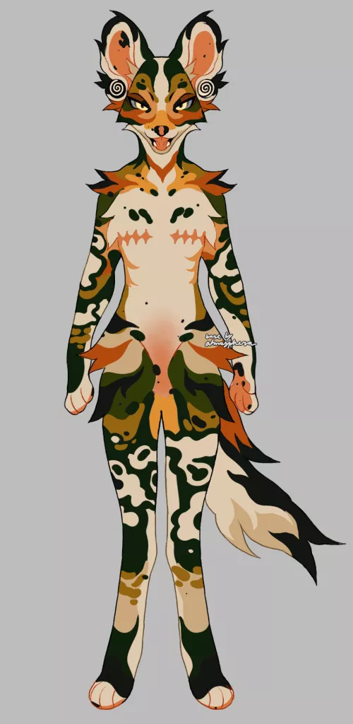 GUYSS GUYSS i just got this absolutely beautiful oc could you help name them?? please drop any names that you think would fit!!