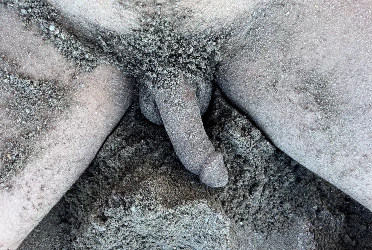 I got a bit of sand on me