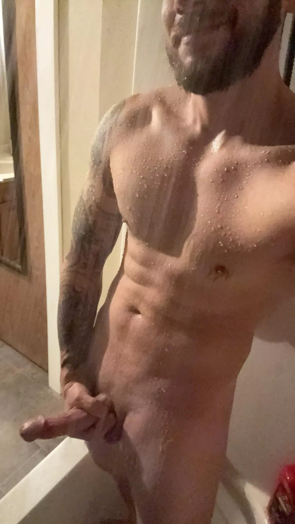 I love the feeling of the hot water