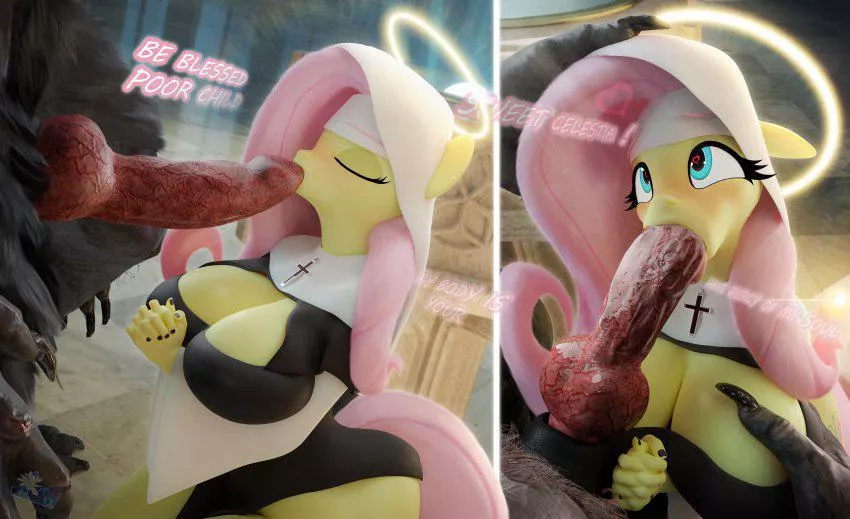 I would love to be blessed by her (unknown artist)