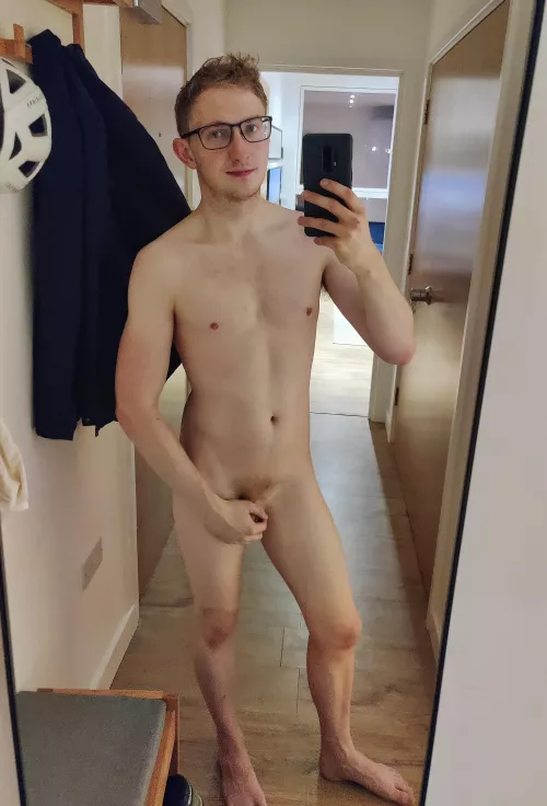 If I were your flatmate, I'd wear clothes sometimes I promise