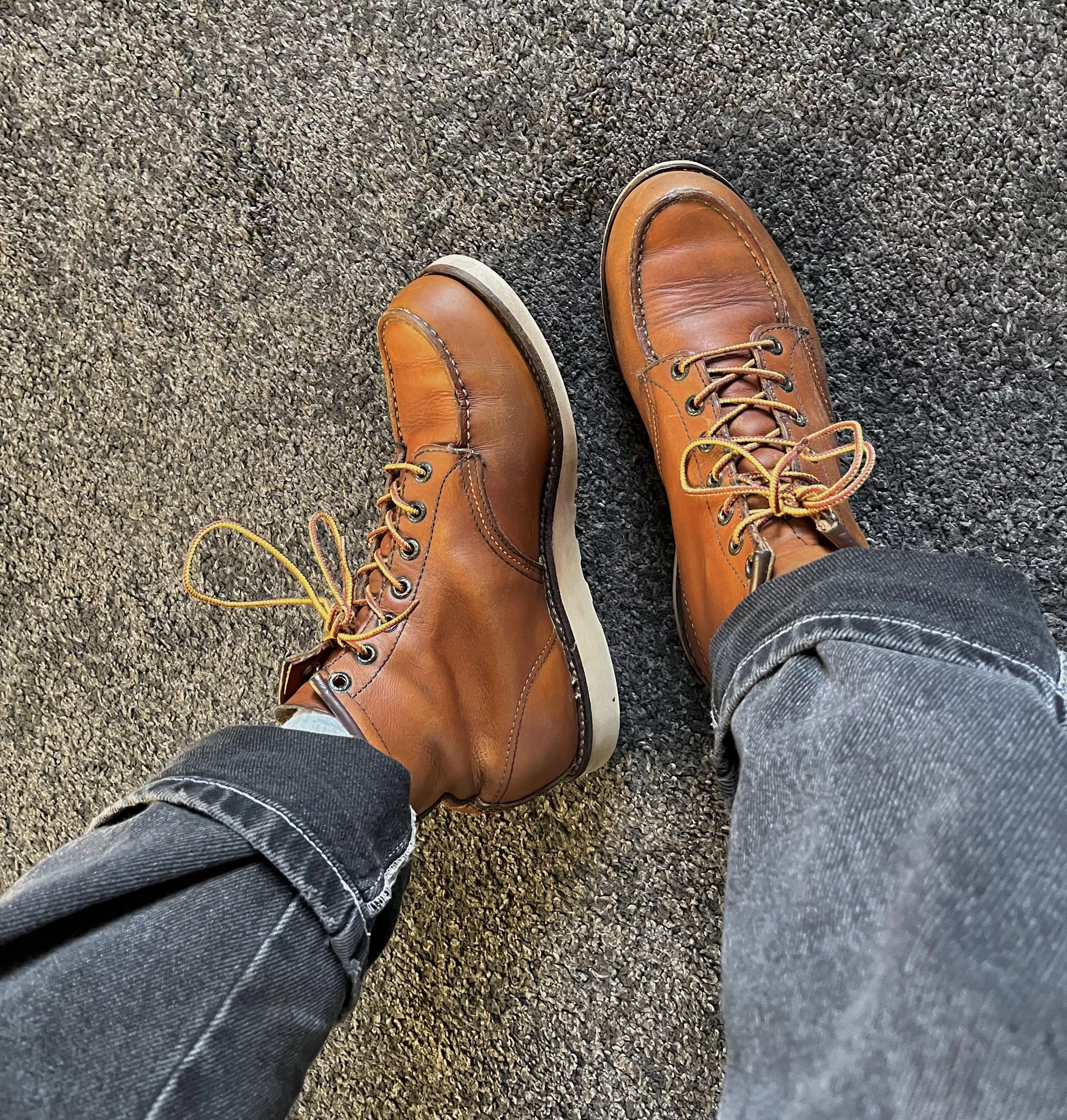 I'm so impressed! Managed to get these Red Wing 875s for only £70 (!!!) on Vinted