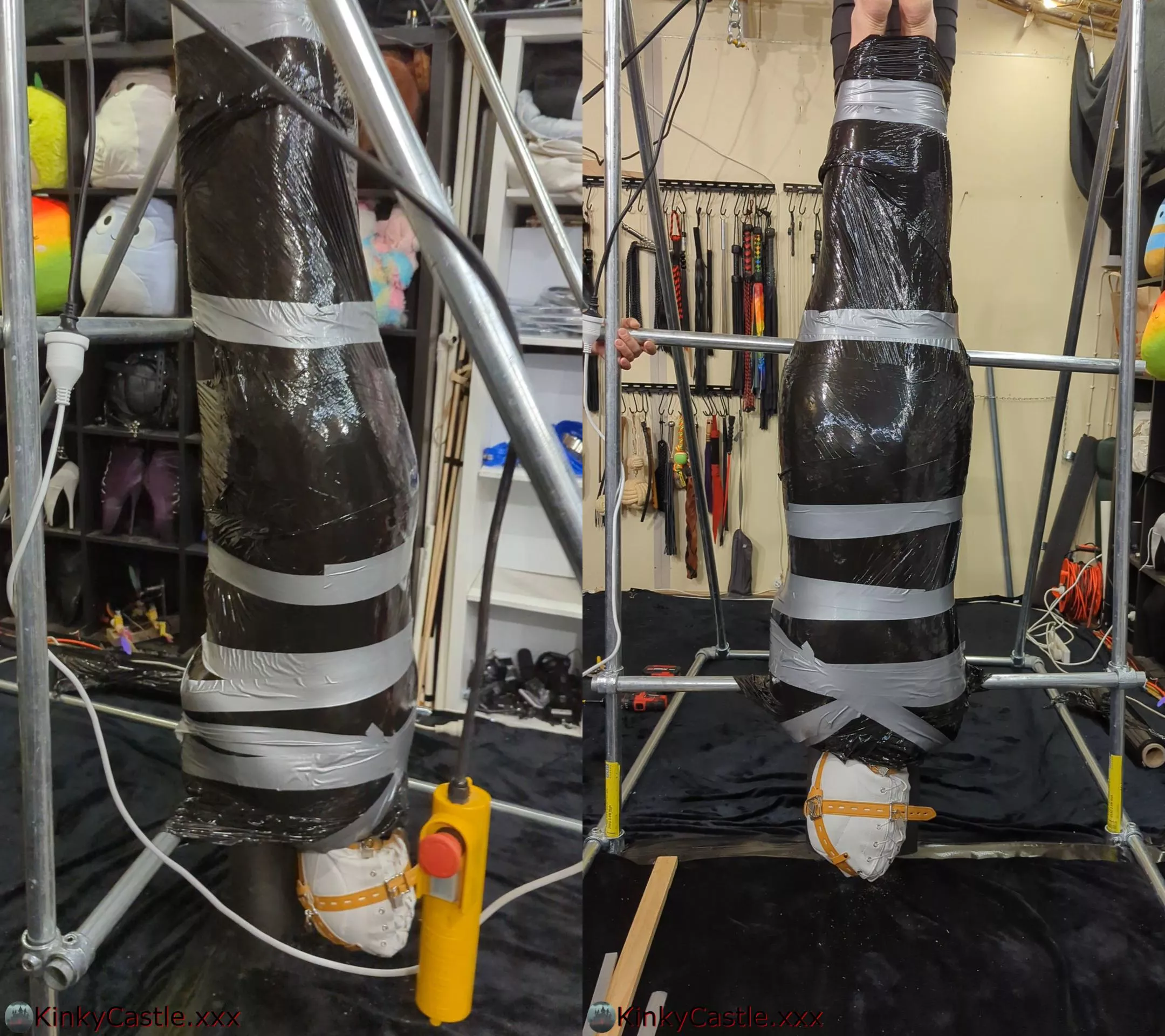 Inverted mummification