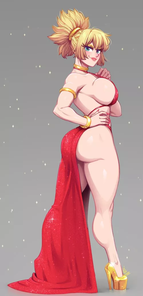 Kohaku's bubble butt