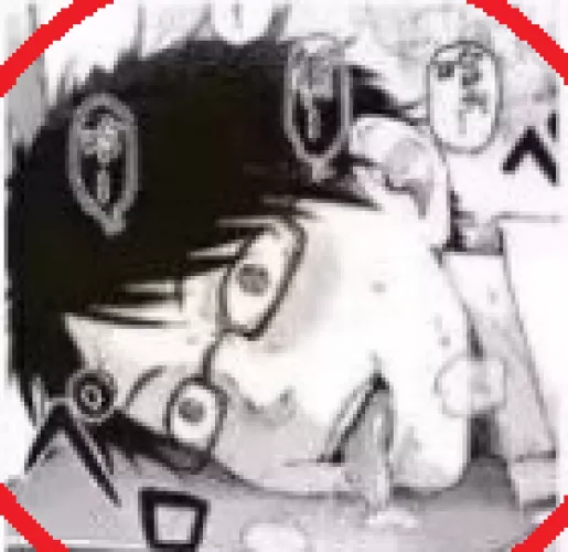 LF Mono Source : 1boy, Rectangular Eyewear, Glasses, Ahegao, sfx, Japanese, Blush, Tongue out, Saliva, Breath, Sweating