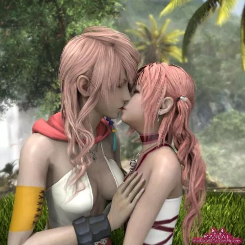 Lightning and Serah (Madcatnsfw)