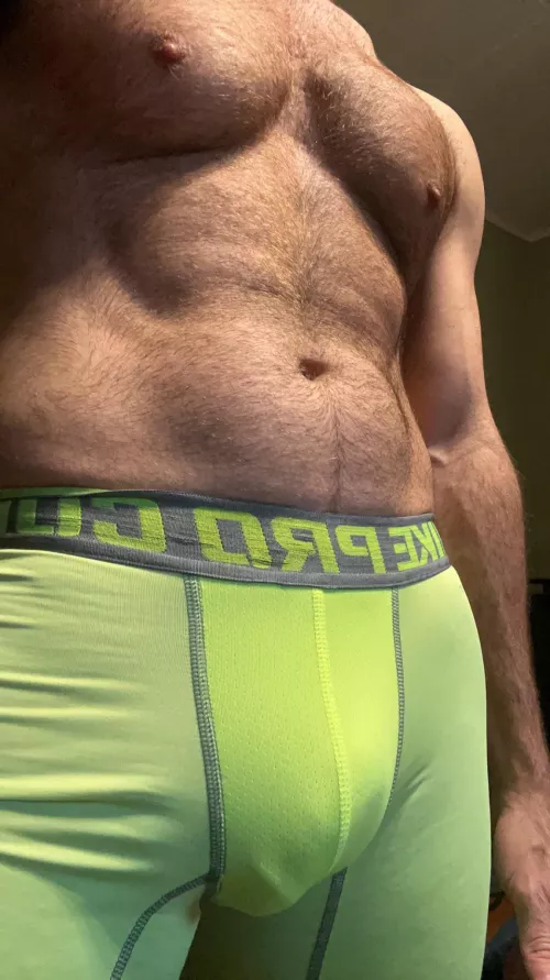 Love my Nike compression shorts