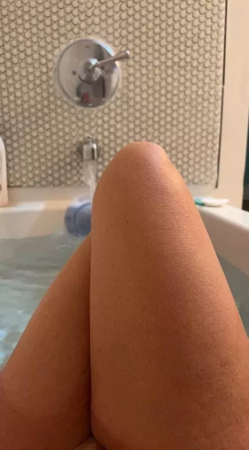 Love relaxing in the tub
