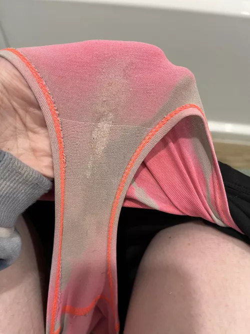 Masturbated earlier today & my wet spot dried up a little