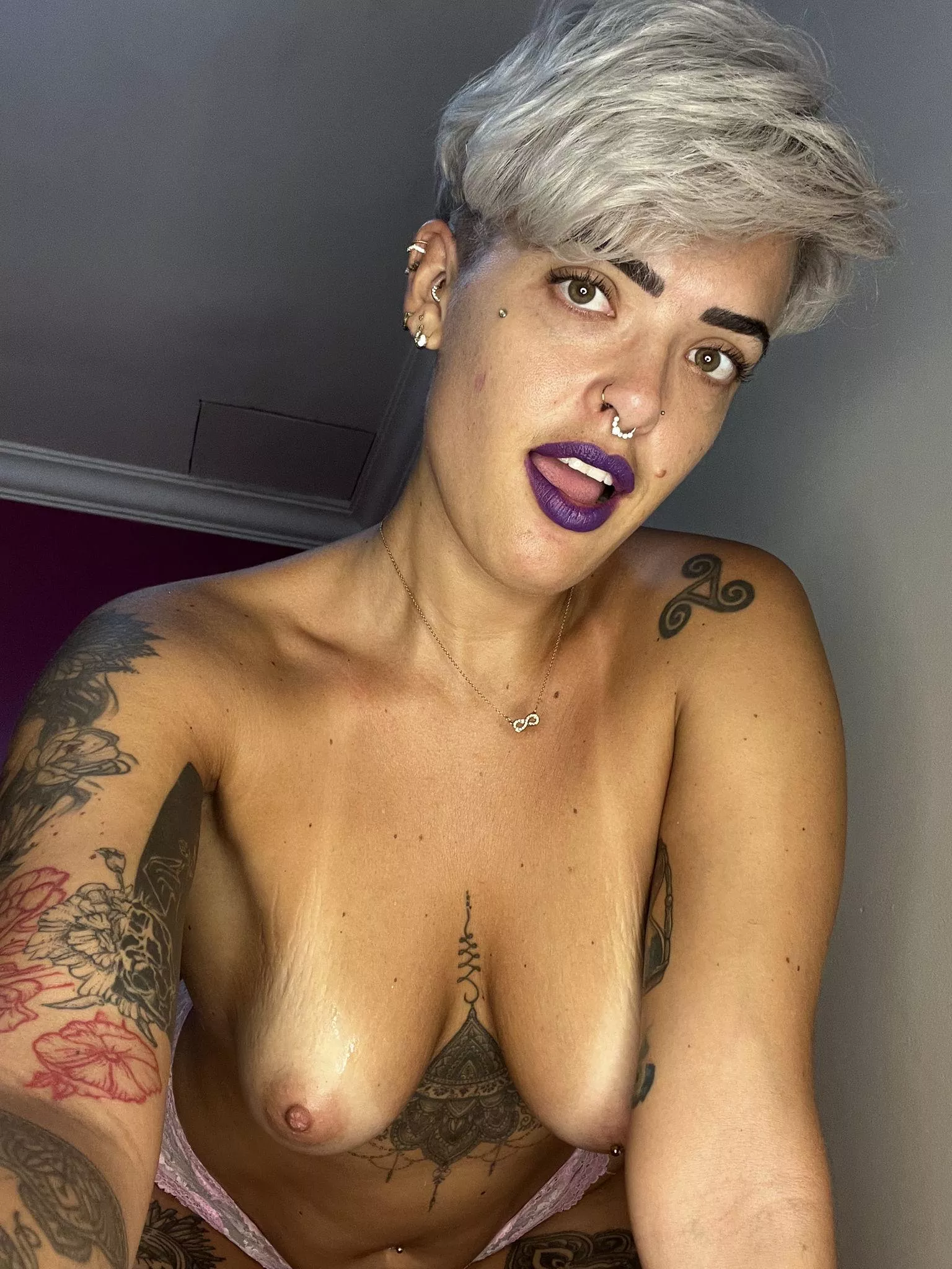 Mommy's getting ready for a wild night