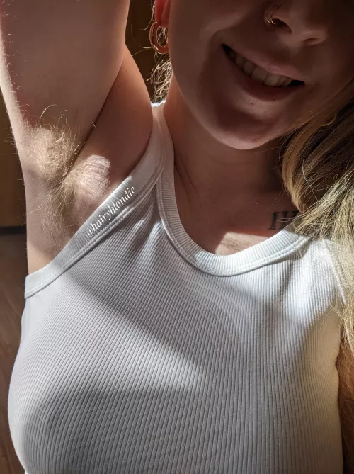 My ex thought armpit hair was weird on women. I say it's natural, sexy and meant to be there!