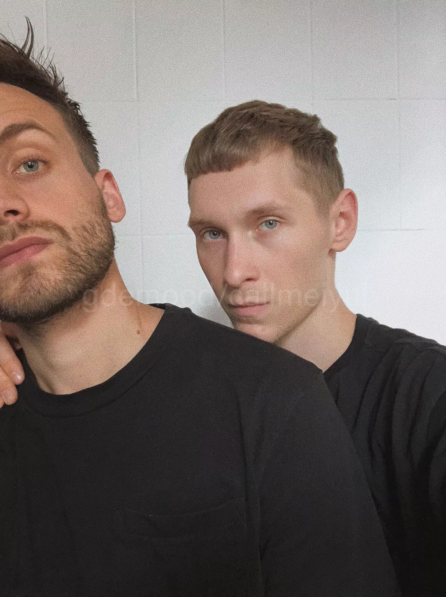 my husband and I say hello to you