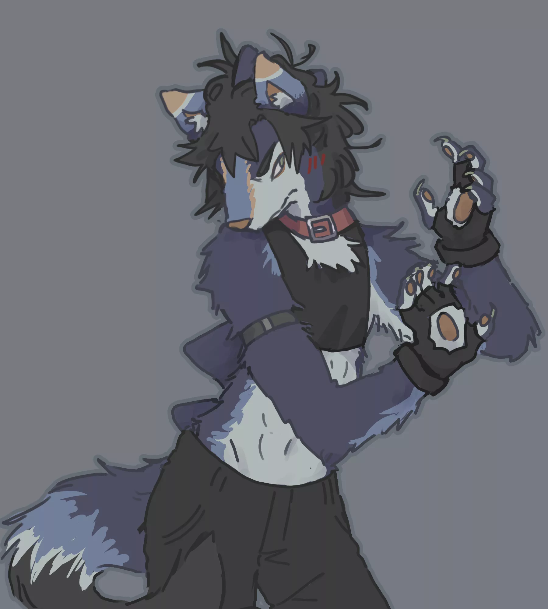 my oc seth's fursona