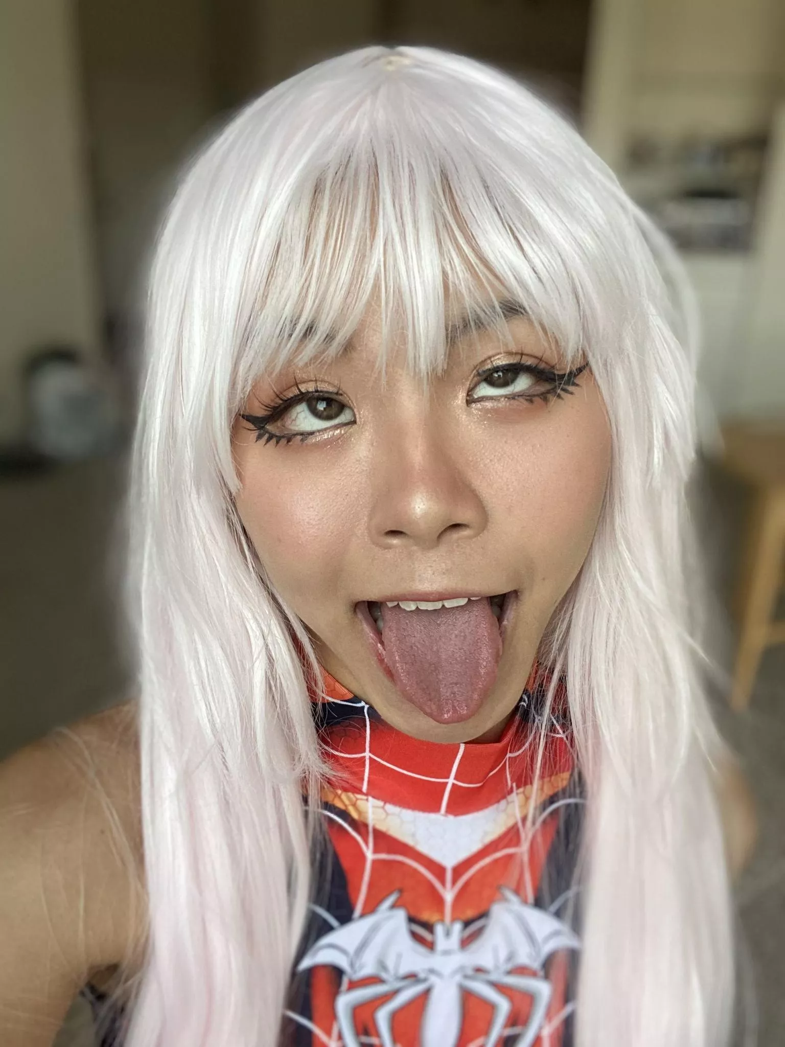 My tiny Ahegao mouth wants to give you attention