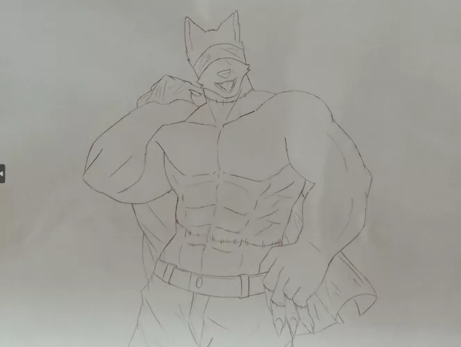 Nothing to say, just a wolf guy