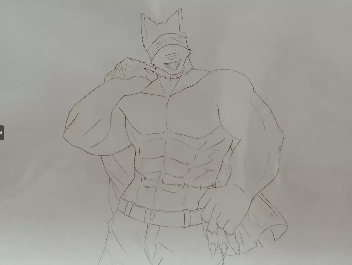 Nothing to say, just a wolf guy