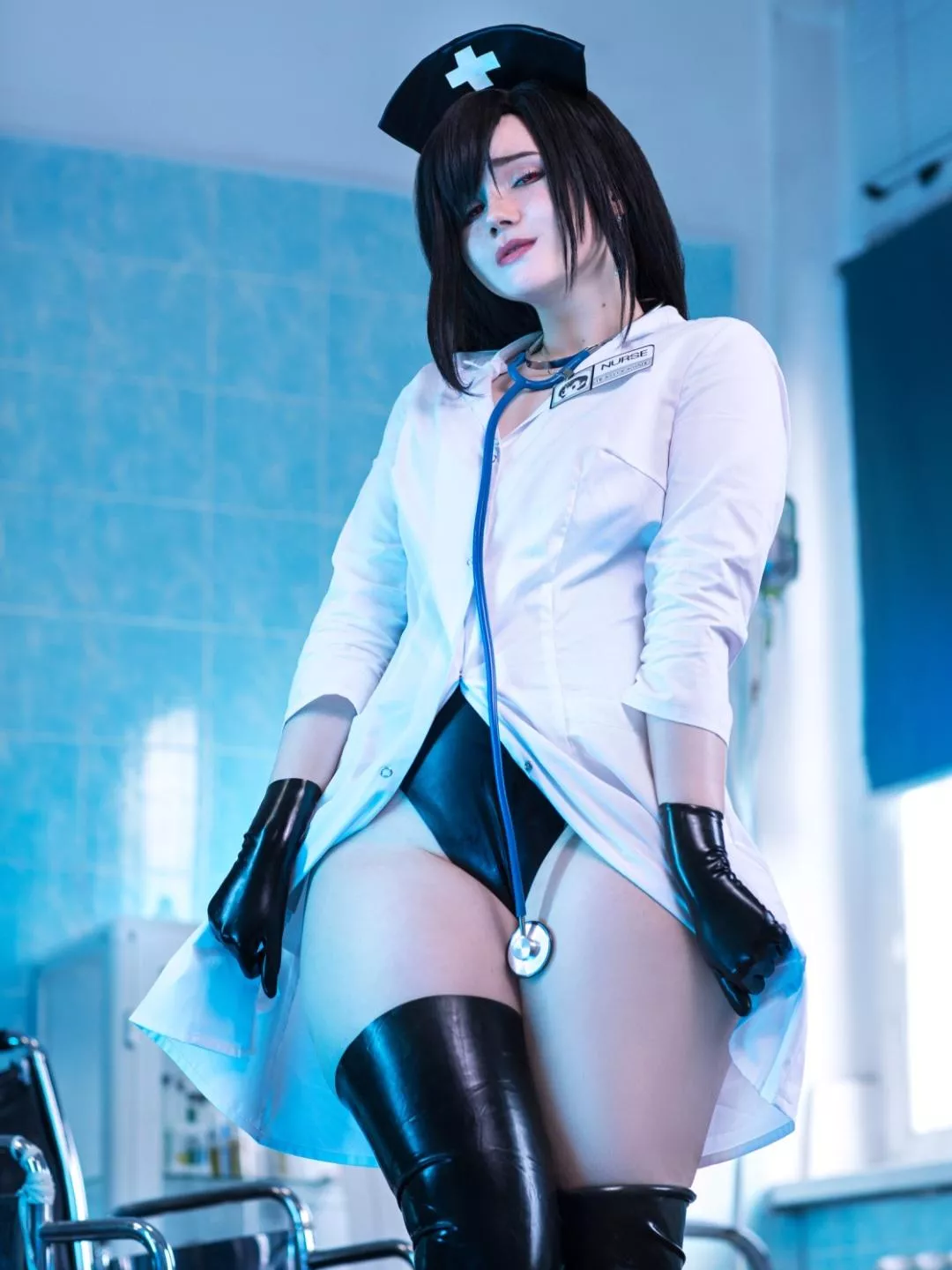 Nurse Tifa Lockhard cosplay by Neyrodesu