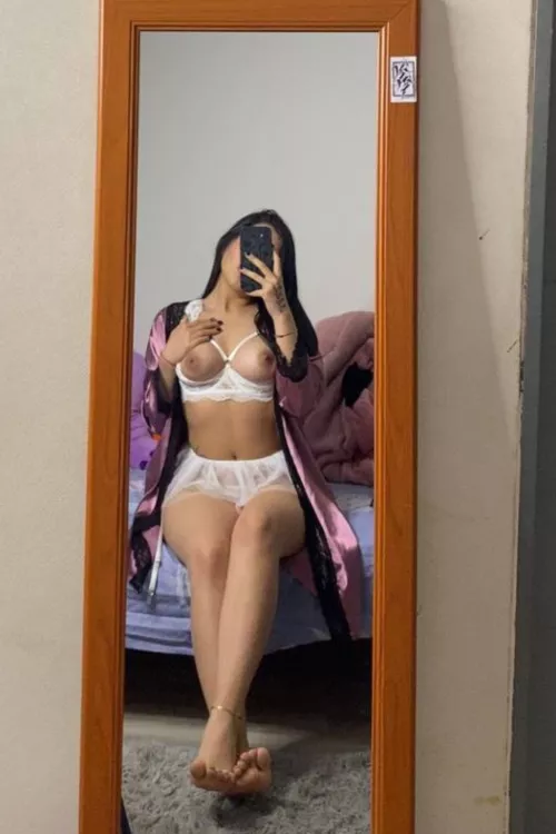 People are always stunned by my tits' size when I show them.