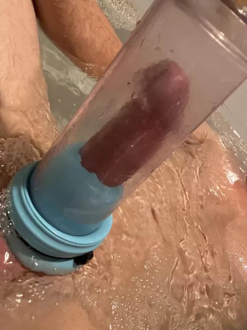 Pumping until I cum