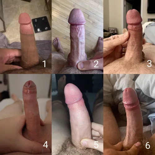 Rank these from favorite to least favorite (and message me if you want to be in the next one)