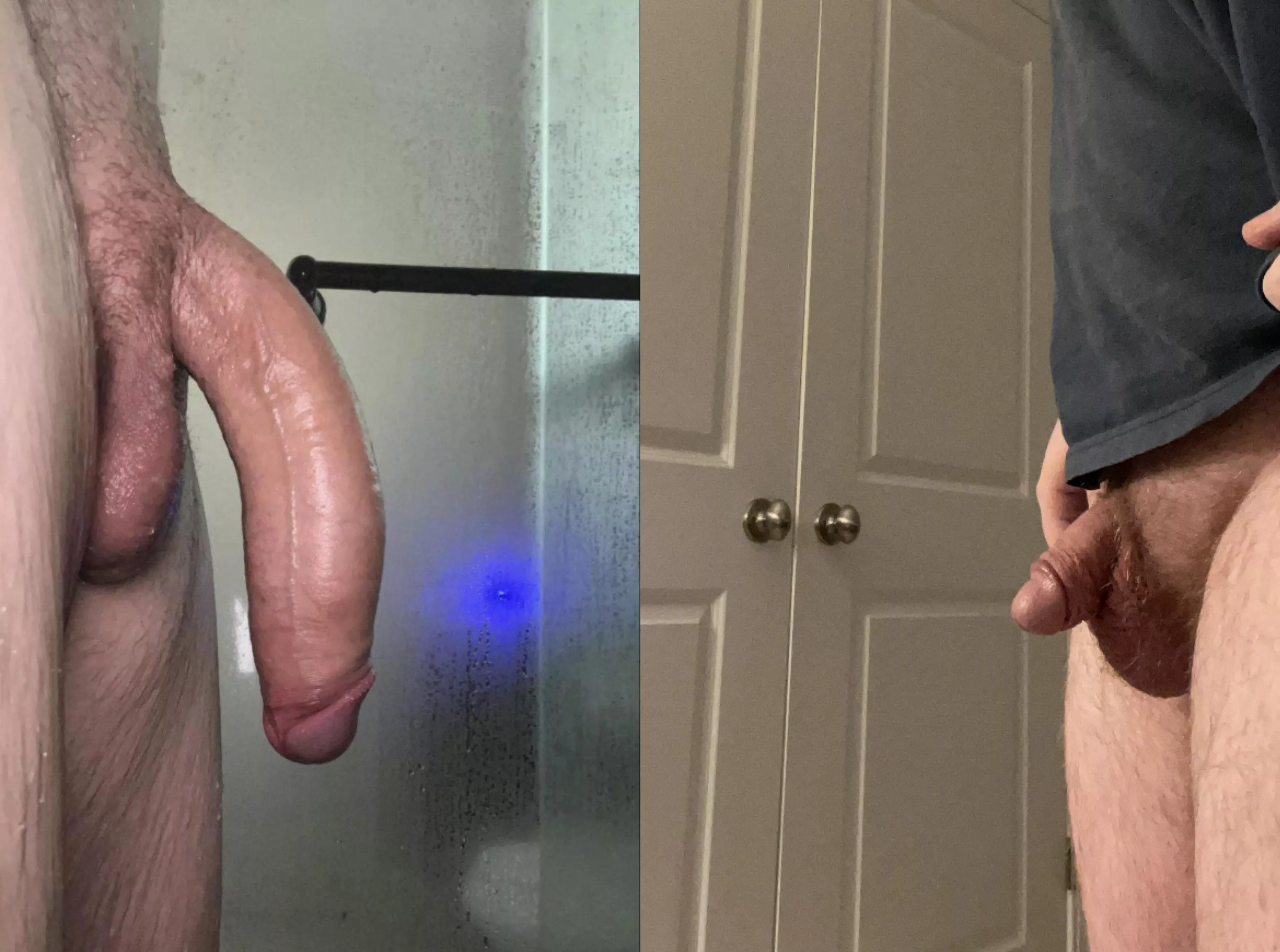Redditors soft cock (left) vs my soft cock (right)