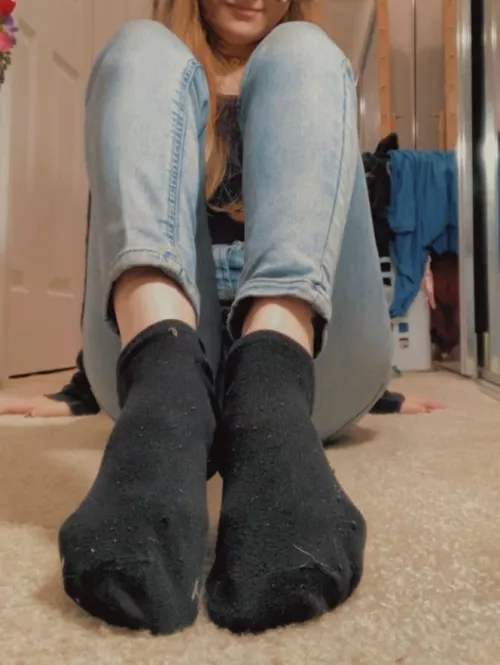 [selling] Huge Black Friday-Cyber Monday sale! All preworn items like these ankles here are on BOGO~Selling panties/socks/bras and digital content~