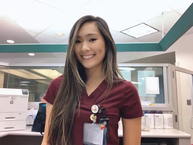 Shes doing your genitourinary and rectal exam. You ready?