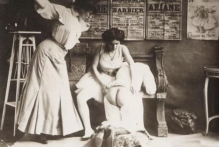 Sirs et Madames, I apologise most profusely for the recent appearance of promotional handbills for strumpetry that have been left scattered around our club by tawdry urchins. The staff responsible for granting entry to said urchins have been punished.