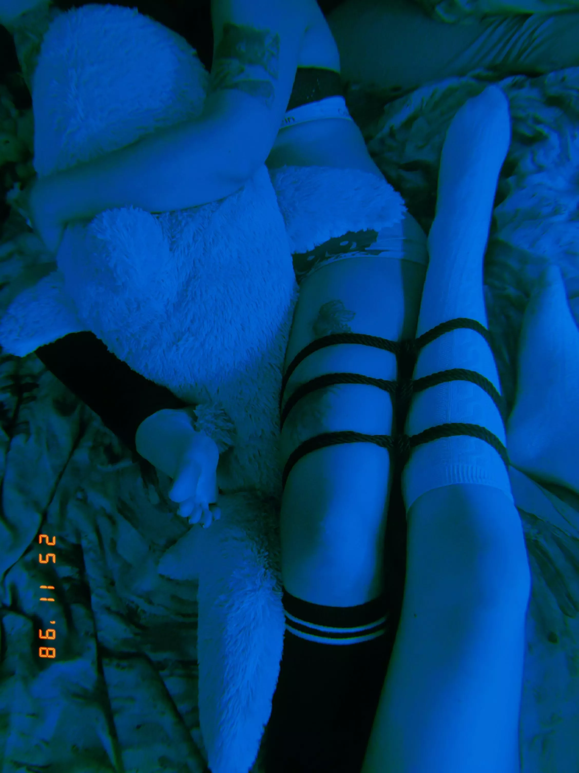 Tied to my girlfriend