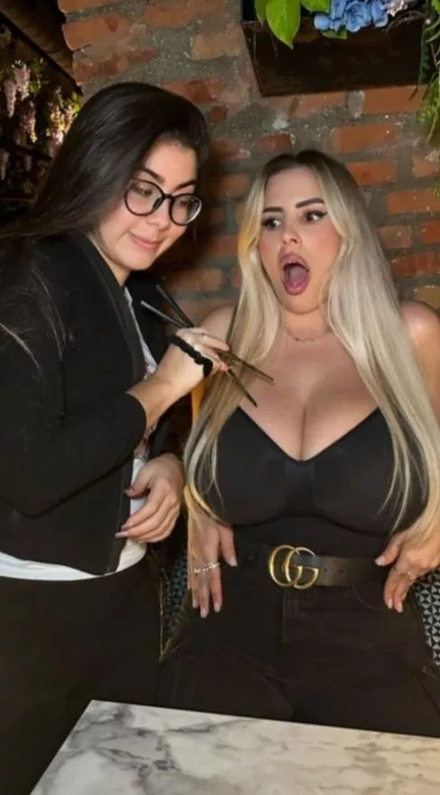 Trying to pop them... (yes I know they're natural)