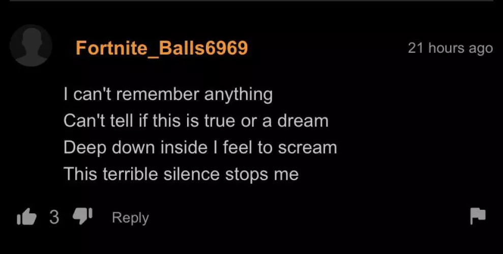 Well…this got deep quickly…thanks Fortnite_balls6969