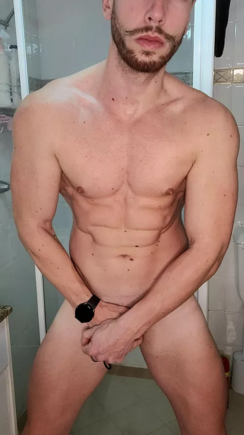 What if your personal trainer, me, showed up like this for your session? [M]