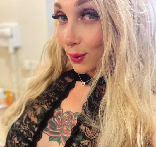 Would I catch you staring at my tattoo or something else?