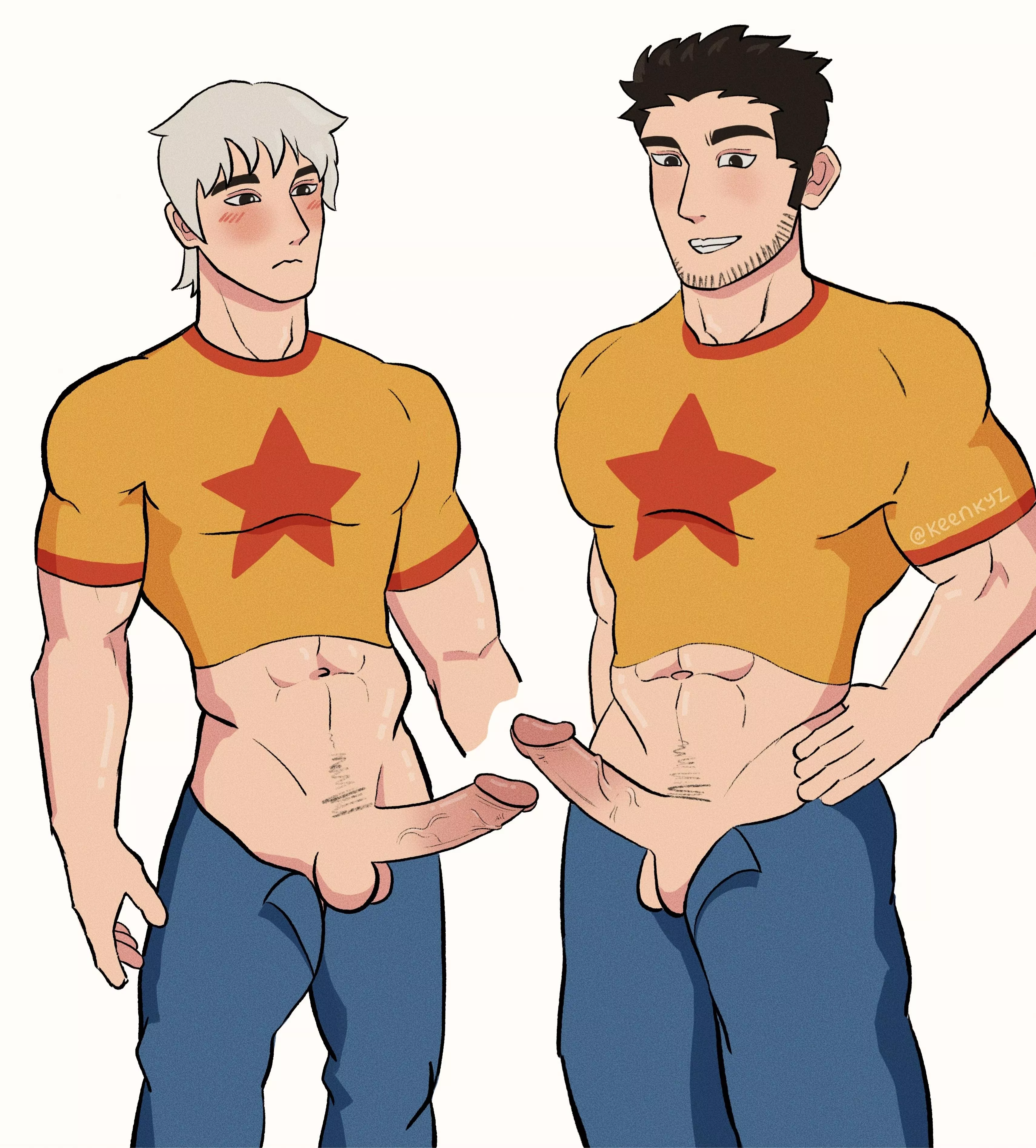 2 “Scott Pilgrim”s (@keenkyz)