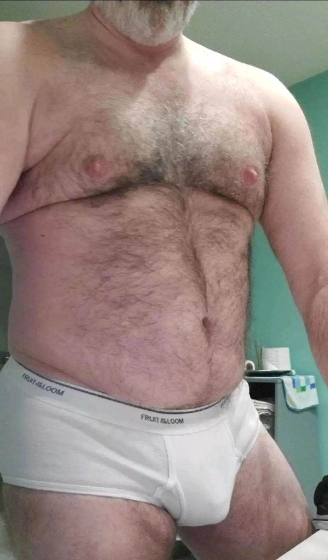 [45] dad getting ready...