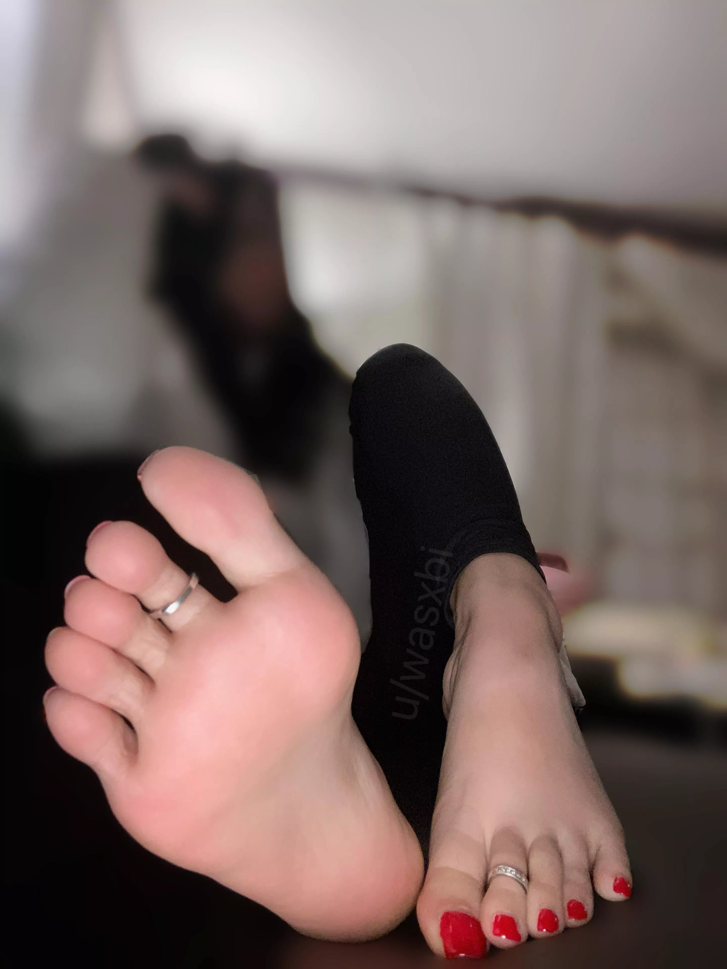 Caught you staring at my feet 🤭 what’s your next move?